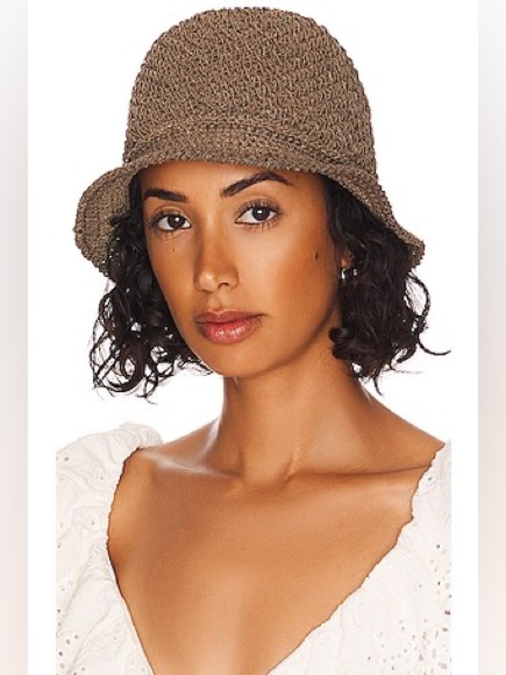 Janessa Leone Harriet Raffia Straw Hat